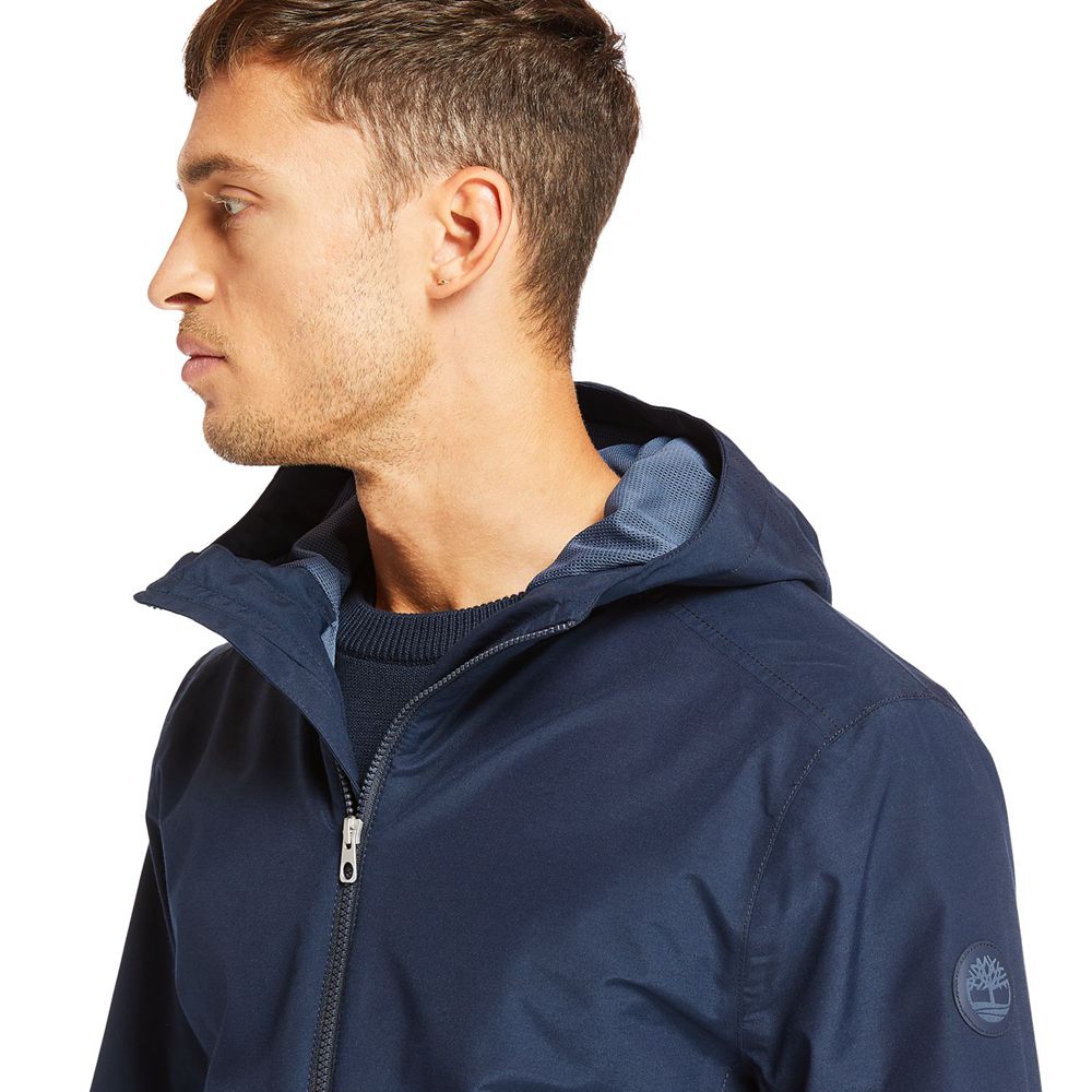Chaquetas Timberland Hombre Ragged Mountain Waterproof Azul Marino - Chile EAI-392187